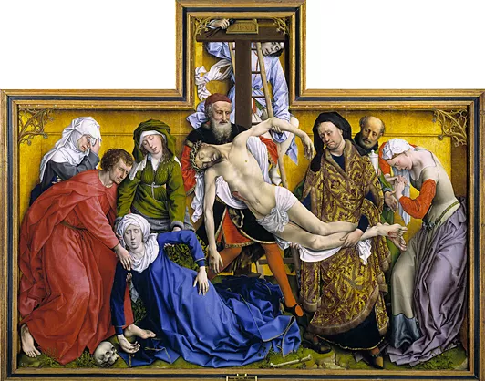 Descente de Croix, vers 1435, Rogier van der Weyden