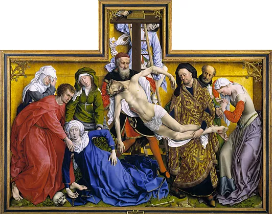 Descendimiento de la Cruz, 1435, Rogier van der Weyden