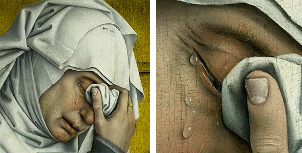 Descente de Croix, vers 1435, Rogier van der Weyden (Madrid, Museo del Prado) (Detail)