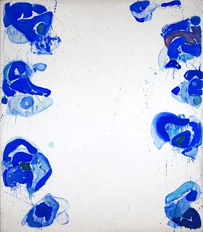 Blue Balls VII, 1962, Sam Francis