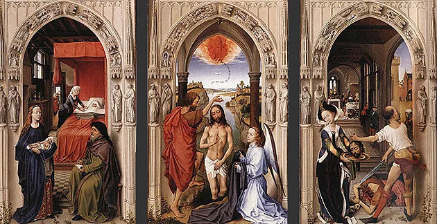 Retable de Saint Jean, 1455-1460, Rogier van der Weyden