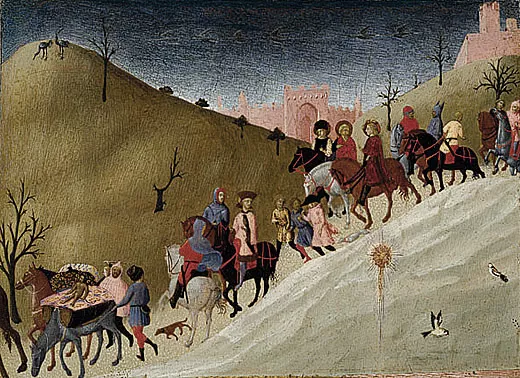 La Chevauchée de Mages, 1435, Sassetta