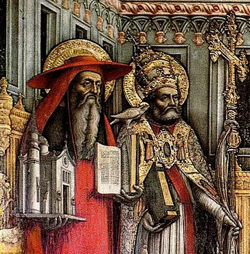 Madone et quatre saints, Antonio Vivarini et Giovanni d'Alemagna