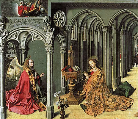 Triptyque de l'Annonciation, Barthélemy Eyck 