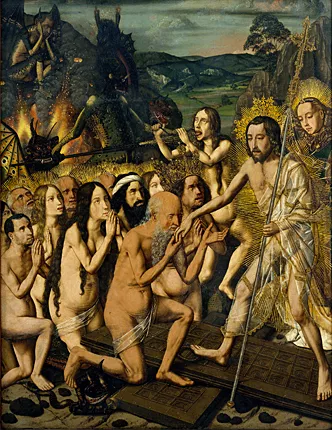 Descenso de Cristo al Limbo, 1493, Bartolomé Bermejo