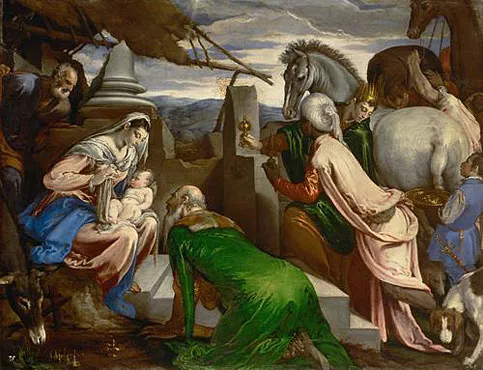 Adoración de los Magos, 1563/1570, Jacopo Bassano