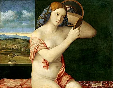 Venus ante el espejo, 1515 Giovanni Bellini