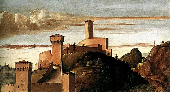 Retable de Pesaro, 1471-1474, Giovanni Bellini (Détail)