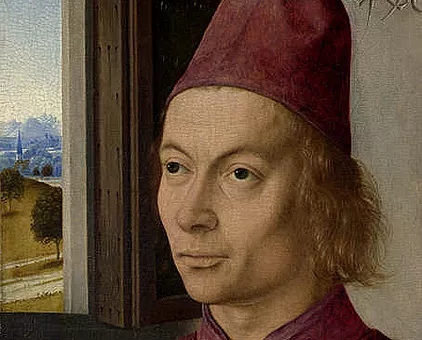 Retrato de un hombre, 1462, Dirck Bouts