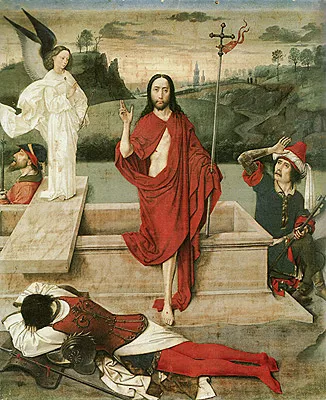Résurrection, vers 1455, Dirck Bouts