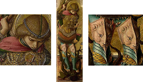 Saint Michel Archange, vers 1476, Carlo Crivelli