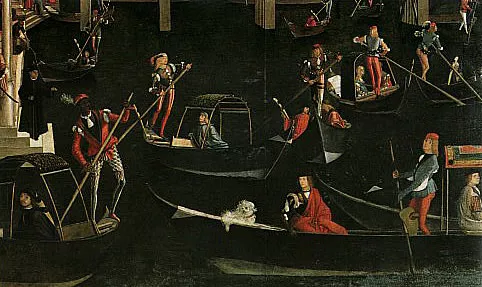 Miracle de la relique de la Sainte Croix, Vittore Carpaccio (Détail)