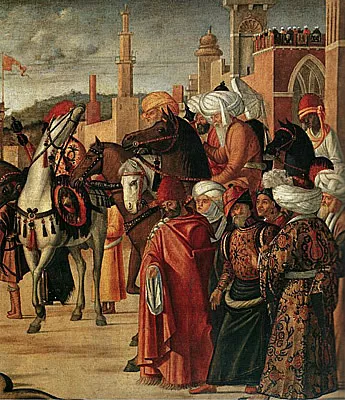 Le triomphe de saint Georges, Vittore Carpaccio (Détail)