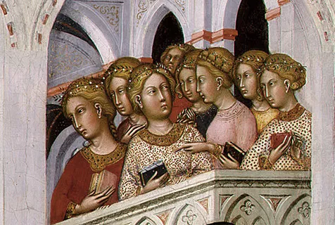 La Présentation de la Vierge, Paolo di Giovanni Fei