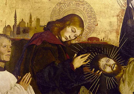 Pietà de Villeneuve-lès-Avignon, c. 1455, Enguerrand Quarton