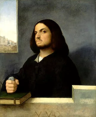 Portrait d'homme, vers 1510, Giorgione ou Titien