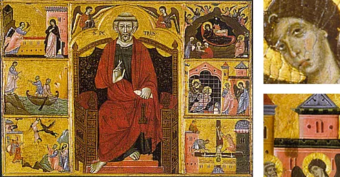 Saint Pierre en chaire, vers 1270, Guido di Graziano