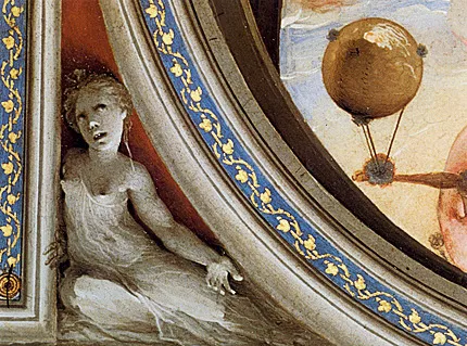 Figure feminine en grisaille, Domenico Beccafumi
