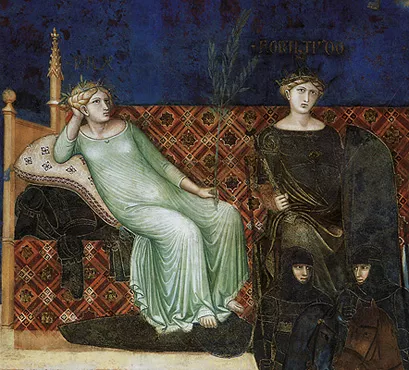 Allégorie du Bon Gouvernement, la Paix, Ambrogio Lorenzetti
