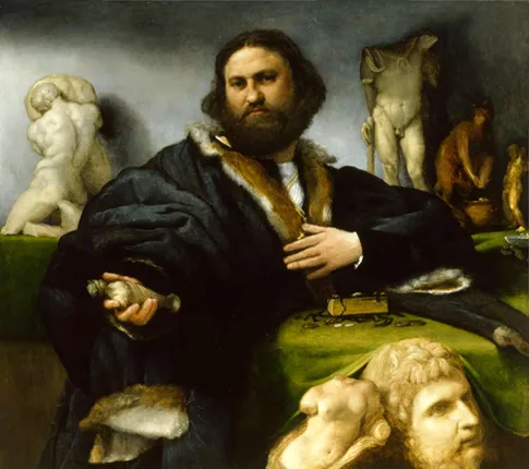 Andrea Odoni, 1527, Lorenzo Lotto