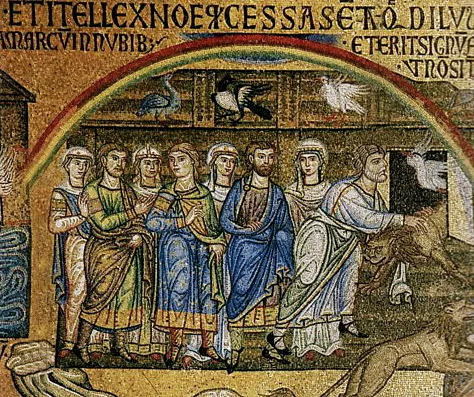 La Creación, 1215-1230, mosaico