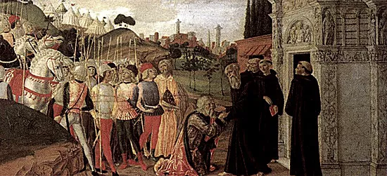 Vida de san Benito, 1475, Neroccio di Bartolomeo