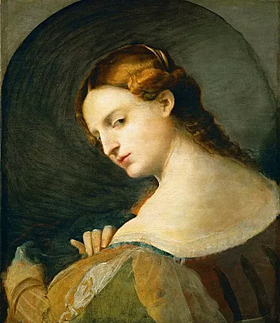 Mujer joven de perfil, c. 1512-1514, Palma el Viejo