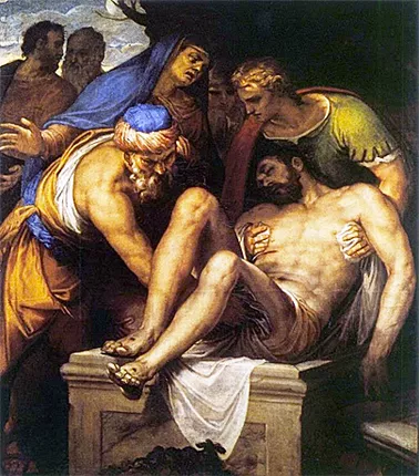Mise au tombeau du Christ, 1548-1549, Paolo Véronèse
