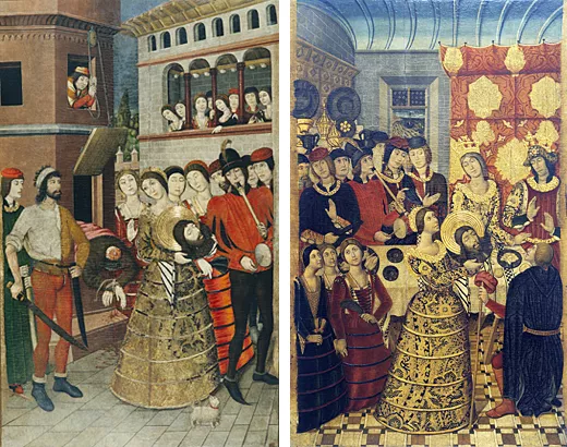 Escenas de la vida de San Juan Bautista, h. 1480, Pedro García de Benabarre