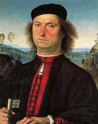 Retrato de Francesco delle Opere, 1494, Perugino