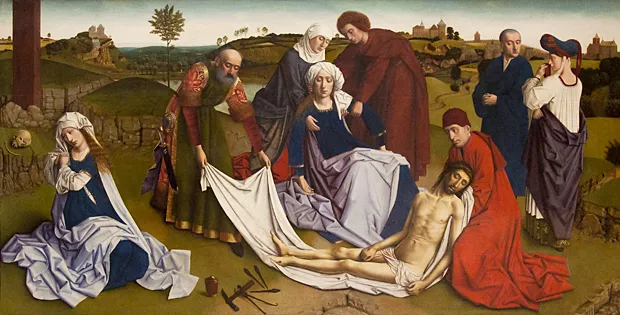 Lamentación, 1455-1460, Petrus Christus