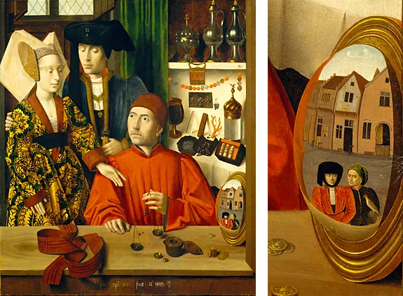 San Eloy en su taller, 1449, Petrus Christus