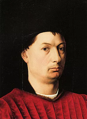 Retrato de un hombre, c. 1465, Petrus Christus