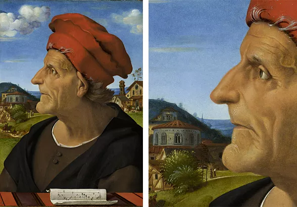 Portrait de Francesco Giamberti, c.1480, Piero di Cosimo 