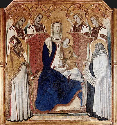 Retablo del Carmine, 1329, Pietro Lorenzetti