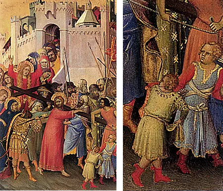 La Montée au Calvaire, Simone Martini