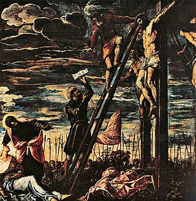 Crucifixión, 1568, Tintoretto