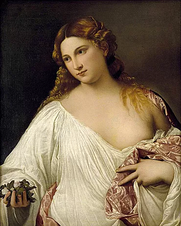 Flora, h. 1515, Tiziano