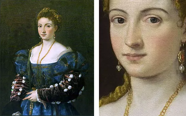 La Bella, 1536/1537, Titien