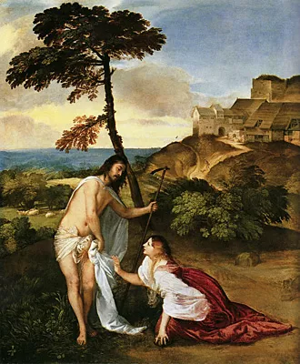 Noli me tangere, 1511-1512, Tiziano