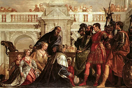 La familia de Darío ante Alejandro, 1565-70, Paolo Veronese