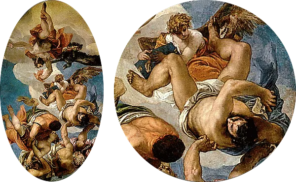 Júpiter expulsando a los Vicios, 1554-1566, Veronese