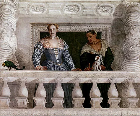 Giustiniana Giustiniani con la nodriza, 1560-61, Paolo Veronese