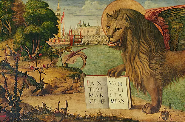 Lion de Saint Marc, 1516, Vittore Carpaccio