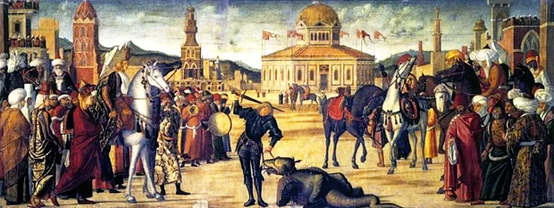 Triunfo de san Jorge, h. 1500, Vittore Carpaccio