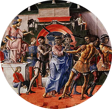 Jugement de saint Maurelius, vers 1479, Cosmè Tura