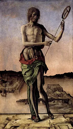 San Juan Bautista, 1480, Ercole de' Roberti, Berlin