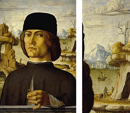 Retrato de un hombre con una sortija, h. 1472-1477, Francesco del Cossa, Madrid, Museo Thyssen-Bornemisza