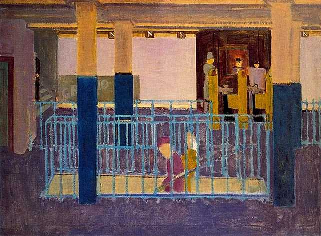 Entrance to Subway, Rothko