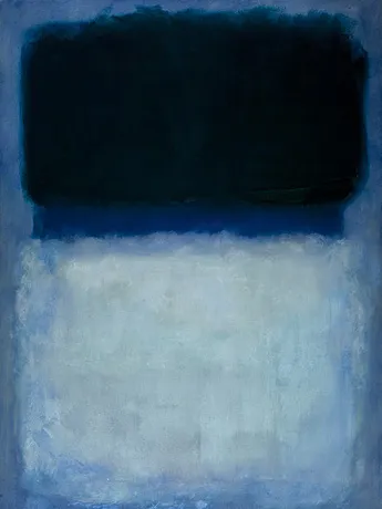 Green on Blue, Rothko